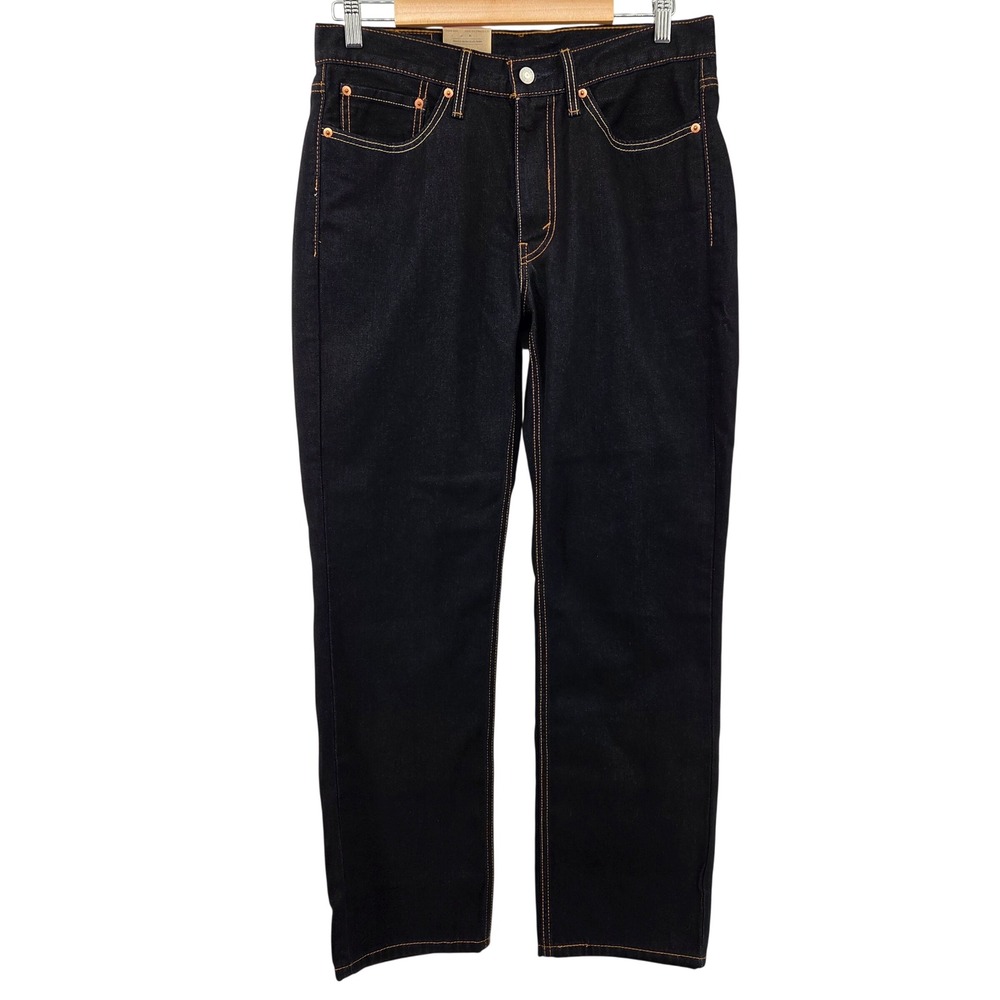 Levis 514 Straight Fit Mens 32x30 Dark Wash‎ Indigo Denim Jeans Classic Workwear